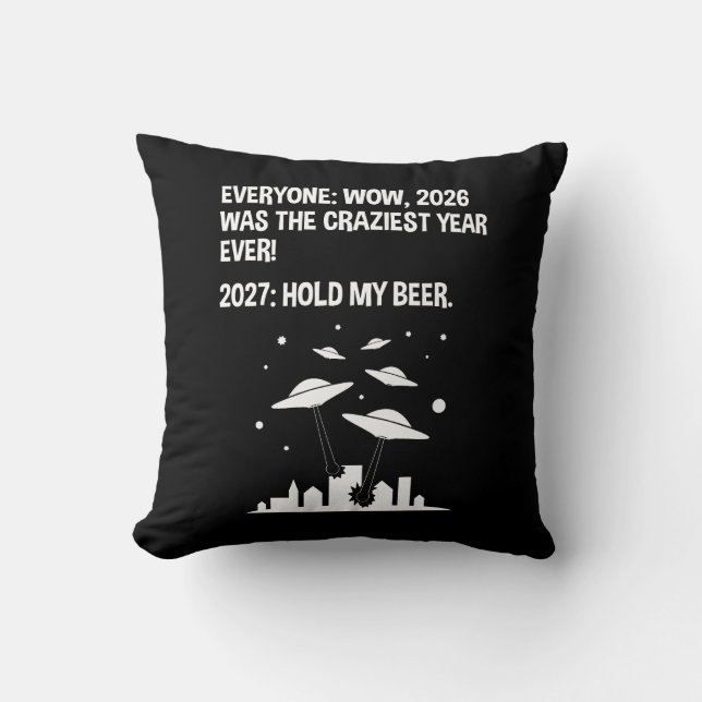 2027 Hold My Beer Cushion (Front)