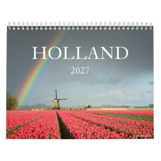 2027 Holland landscape photography Calendar