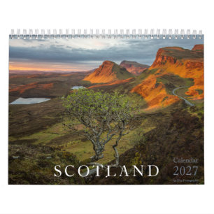 2027 landscape photography Scotland and Skye Calendar