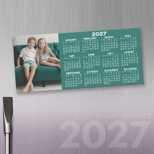 2027 Magnetic Calendar with Photo Collage