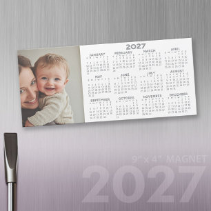 2027 Magnetic Calendar with Photo Collage