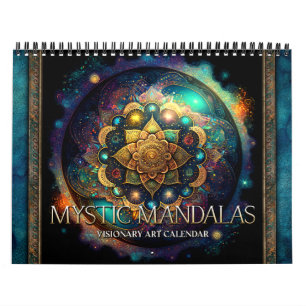 2027 Mandalas Visionary Surreal Art Calendar