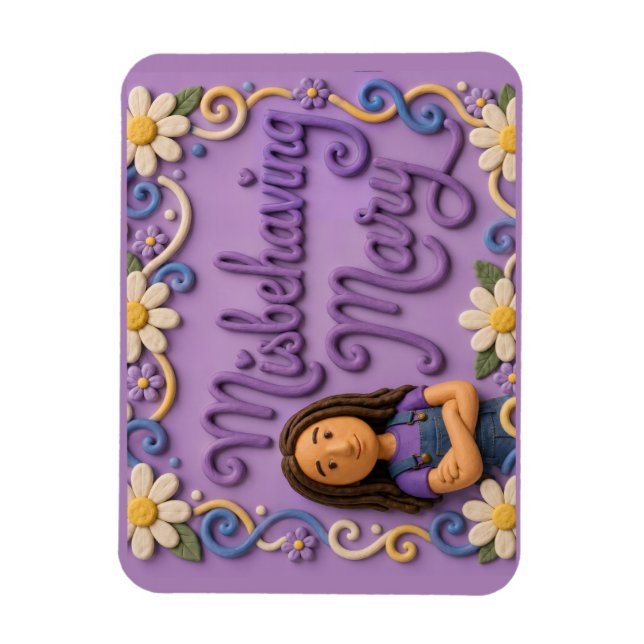 2027 Misbehaving Mary Calender Magnet (Vertical)