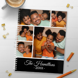 2027 Modern Family Photo Collage Planner
