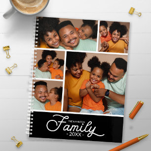 2027 Modern Family Photo Collage Planner