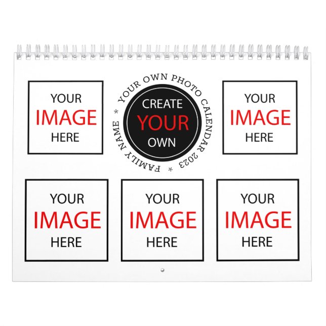 2027 Multi Photo Calendar / Create Your Own (Cover)