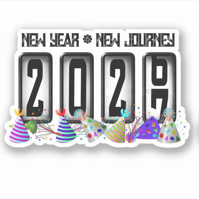 2027 New Years Odometer (Front)