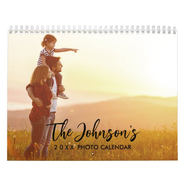 2027 Personalised Photo Calendar  (Cover)
