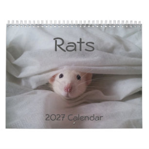 2027 Pet Rat Calendar