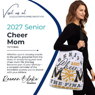 2027 Senior Cheer Mum Last Season Tote Bag