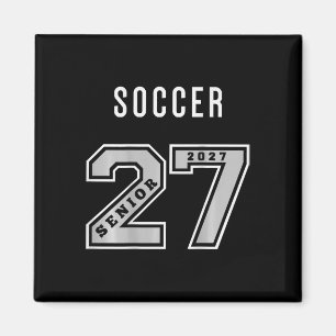 2027 Senior Soccer (on Ck) Team Gift - 27 Seniors Magnet