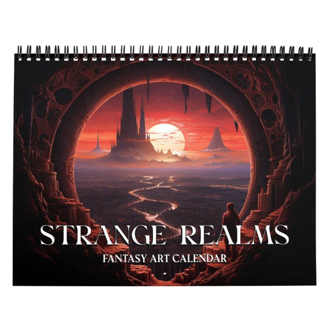 2027 Strange Realms 4 Fantasy Art Calendar (Cover)