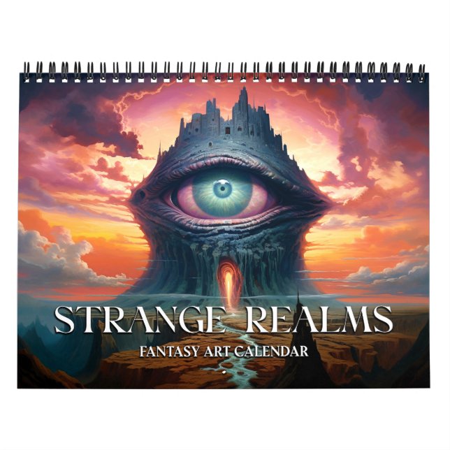 2027 Strange Realms 5 Fantasy Art Calendar (Cover)