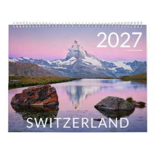 2027 Switzerland nature & landscape photo Calendar