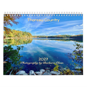 2027 Thoreau Country: Walden Pond=testing Calendar