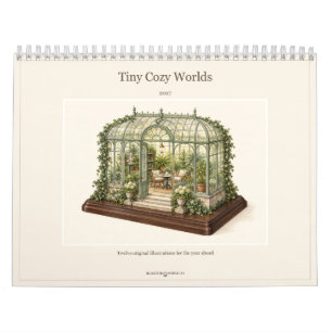 2027 Tiny Cosy Worlds Illustrated Calendar