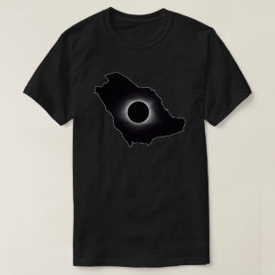 2027 Total Eclipse Saudi Arabia Country T-Shirt