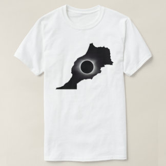 2027 Total Solar Eclipse Morocco Country T-Shirt