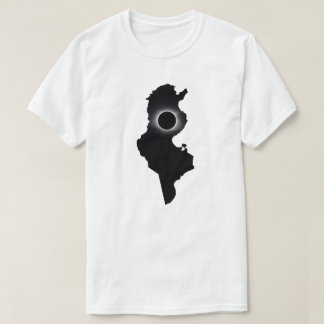 2027 Total Solar Eclipse Tunisia Country T-Shirt