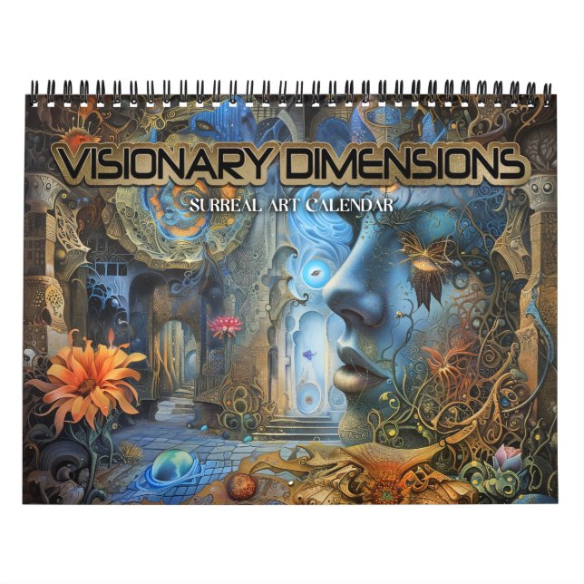 2027 Visionary Dimensions 8 Surreal Art Calendar (Cover)