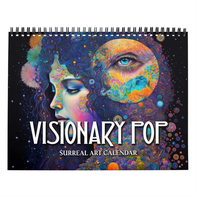 2027 Visionary Pop Surreal Art Calendar (Cover)