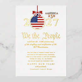 2027 "We the People" US Constitution America 250