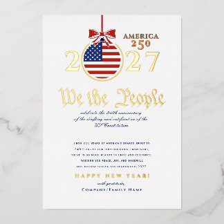 2027 "We the People" US Constitution America 250 B