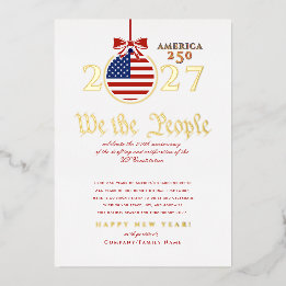 2027 "We the People" US Constitution America 250 R