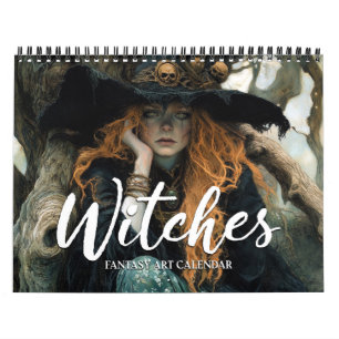 2027 Witches Fantasy Art Calendar