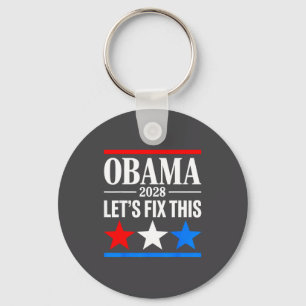 2028 3rd Term Lets Fix This Vote Political Campaig Key Ring