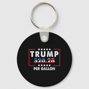 2028 Per Gallon Funny Gas Price Men Women Key Ring