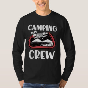 2029 Camping Crew  Family Camping Trip Group Carab T-Shirt