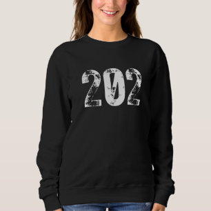202 Area Code District of Columbia Washington DC A Sweatshirt