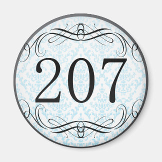 207 Area Code Magnet