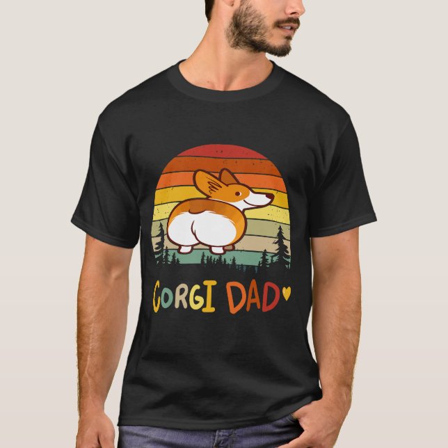 208 Corgi Dad T-Shirt (Front)