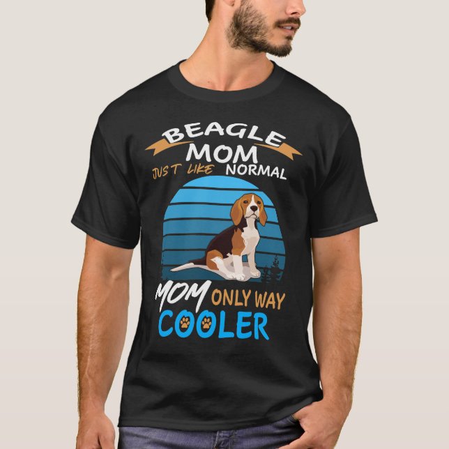 209 Beagle Mum Cooler T-Shirt (Front)