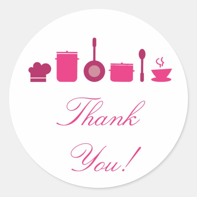 20 - 1.5"  Catering Chef Business Stickers (Front)