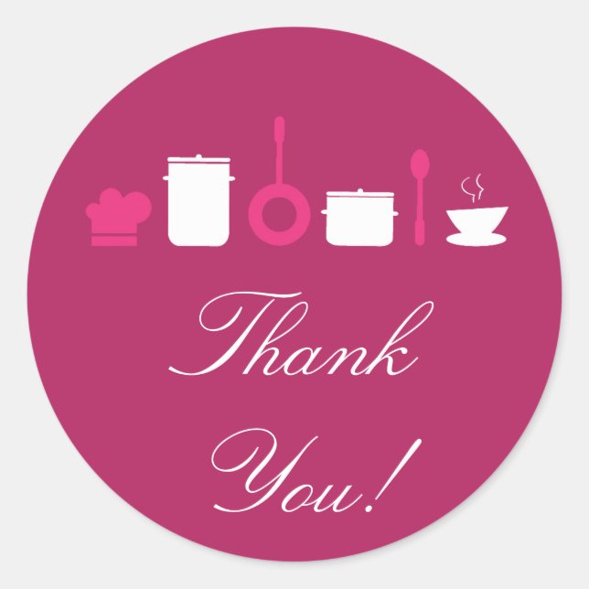 20 - 1.5"  Catering Chef Business Stickers (Front)