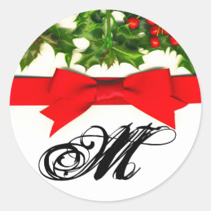 20 - 1.5  Envelope Seal Baughs Holly Berry Christm