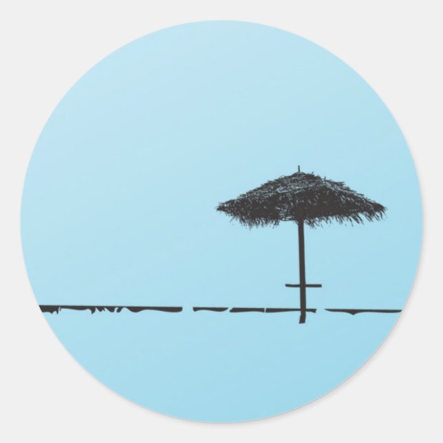 20 - 1.5 Envelope Seal Beachy Palm Tree (Front)