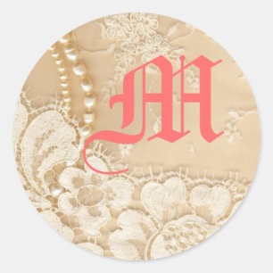 20 - 1.5 Envelope Seal Country Lace Victorian