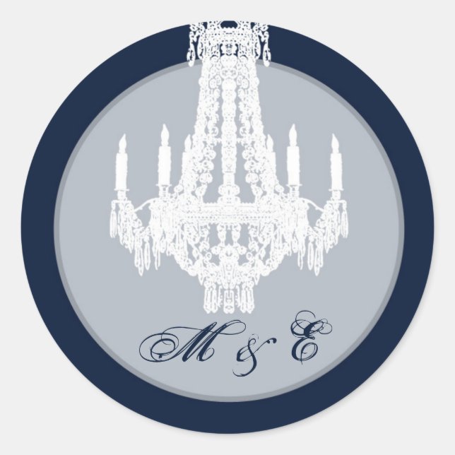 20 - 1.5  Envelope Seal Crystal Chandelier Glitz (Front)