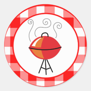 20 - 1.5" Envelope Seal Grill Food Summe Barbecue