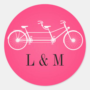 20 - 1.5  Envelope Seal Hot Pink Black Double Bike