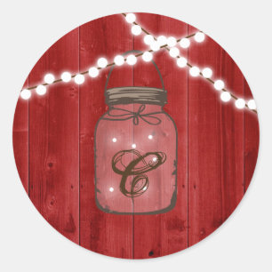 20 - 1.5 Envelope Seal Mason Jar String Lights