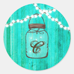 20 - 1.5 Envelope Seal Mason Jar String Lights