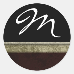 20 - 1.5 Envelope Seal Monogram Christmas XMAS