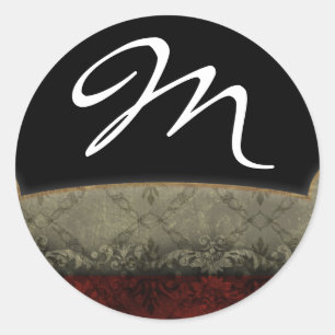 20 - 1.5 Envelope Seal Monogram Christmas XMAS