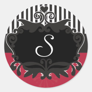 20 - 1.5  Envelope Seal Monogram Christmas XMAS