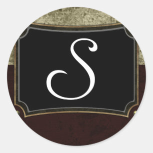 20 - 1.5 Envelope Seal Monogram Christmas XMAS